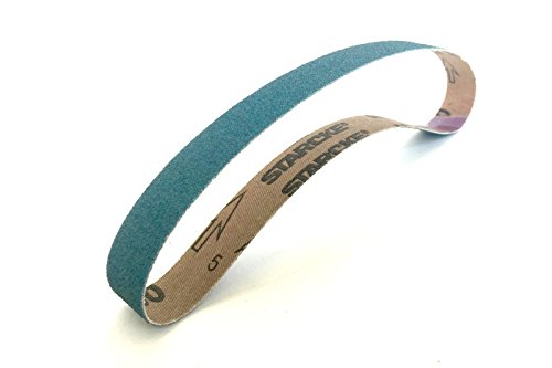 3 4 X 20-1 2 Zirconia Cloth Narrow Sander Belts 48 Pack 120 Grit