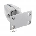 Uxcell Office Desk Partition Support Bracket 4pcs Divider Clamp Brackets Screen Clip Holders For 12-20mm Thick Silver Tone