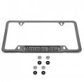 Mercedes Benz Genuine Q6880086 Polished Stainless Steel License Plate Frame