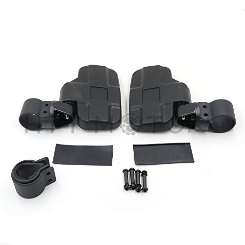 1 75a Breakaway Side Rear View Mirrors Set For Utv Polaris Rzr 900 1000 S B07b8qbf5j