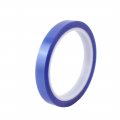 New Lon0167 10mm Single Sided Strong Self Adhesive Mylar Tape 33 Meters Length Withstanding Voltage Logo Blue Einseitig Starkes