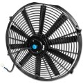 Auto Dynasty For Wrangler Yj Tj 2 4-4 23-row Racing Radiator 16 Inches Black Fan Mounting Kit