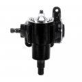 Demotor Performance Universal Gm Saginaw Vega Manual Power Steering Gearbox Cast Iron Box Black 