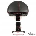 Httmt Sbb043- Driver Backrest Easy On Off Black Compatible With H-d 2018-up Heritage Softail