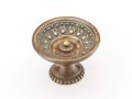 Knob 1-9 16 Diameter Monticello Brass 
