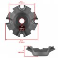 Caltric Face Drive Moveable Plate With Damper Roller Spacer Compatible Arctic Cat 550s 2010-2011