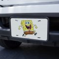 Running Spongebob Novelty Metal Vanity Tag License Plate