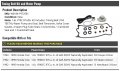 Timing Belt Kit And Water Pump Compatible With 1992-1995 Honda Civic 1 6l Vtec D16z6