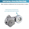 X Autohaux Belt Tensioner Pulley Assembly For Mitsubishi Montero 2001-2006 3 5l 8l V6 6g74 6g75 Serpentine Md367192