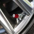 Speckled Trout Fishing Valve Stem Caps For Tire Rim Wheel Aluminum Red