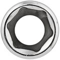 1 4 In Drive 5 16 6 Point Standard Chrome Socket 40910 Alloy Steel With Superkrome Plating And Suregrip Design 