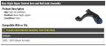 Rear Right Passenger Side Upper Control Arm And Ball Joint Assembly Compatible With 2005-2010 Nissan Armada