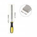 Harfington Diamond Coated File 6 Inch 80 Grits Flat Files Tools With Plastic Handle For Metal Glass Wood Stone Grinding