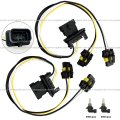 2pcs Wire Harness For High Low Beam Headlight Fit Freightliner Columbia 2005-2015 Freightliner M2 106 112 Business Class
