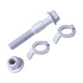 Alignment Cam Bolt Set For 2004 2012 Volvo S40 Camber Adjustment Hexagonal Front Position M10 1 5 Thread 2 In Length