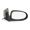 Passenger Side Door Mirror For Dodge Caliber 2007 2012 Black Textured Power Heated Non Folding Fits 5074208ag 