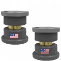 Pair Rear Right Left Track Bar Bushing Kit Fits Ram 1500 2013-2017 