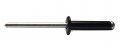 3 16 Dia X 501- 625 Grip Range Black Aluminum Blind Rivet With Steel Mandrel Dome Head Pack Of 100 Pieces 
