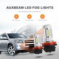 H11 Fog Light Bulbs 8000lm 6500k Bright White Led Replacement For H8 H9 400 Percent Brightness 360 Degrees Lighting Plug And 