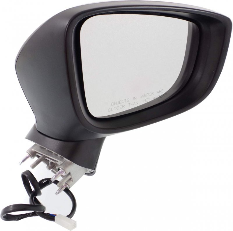 Kool Vue Mirror Passenger Side For 2014-2016 Mazda 3 Sport Power Glass Ma1321181