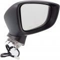 Kool Vue Mirror Passenger Side For 2014-2016 Mazda 3 Sport Power Glass Ma1321181