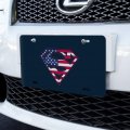 Graphics More Superman Usa American Flag Shield Logo Novelty Metal Vanity Tag License Plate