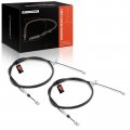 A-premium Rear Driver And Passenger Side Parking Brake Cable Assembly Compatible With Toyota Chevrolet Geo Models Corolla