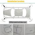 Runmade Universal Black Anti-collision Patch Bumper Guard Strip Anti-scratch Protector Trim For Cars 2 Pack