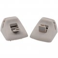 Applianpar Gray Sun Visor Clip Sunvisor Retainer For Ford Focus 2000-2004