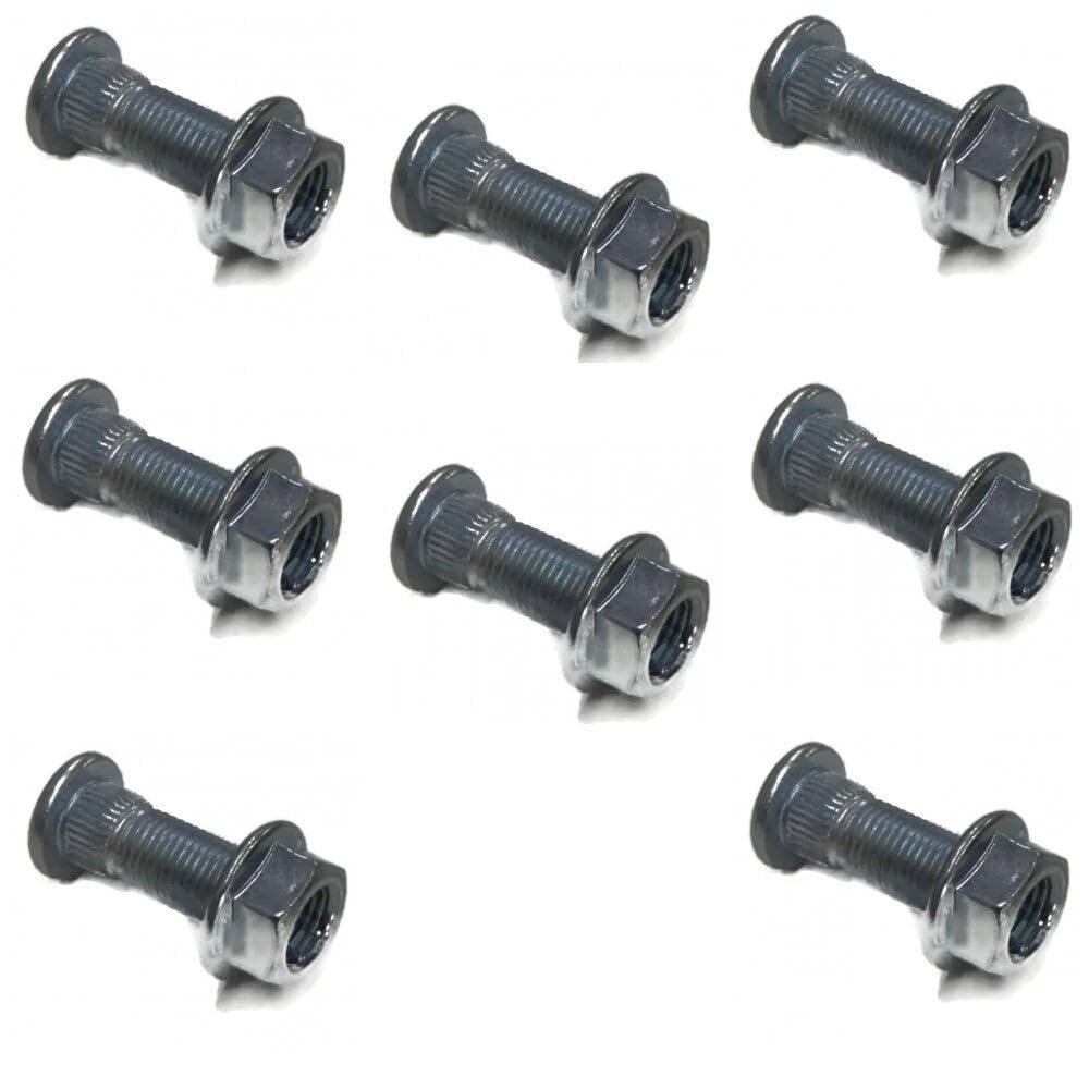 8 Wheel Studs 3 And Nuts For Polaris 1997 1998 2000-2003 2009 Scrambler 500
