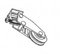 Stb Sliding Glass Door Roller Steel Wheel 1 5 16 In Diameter 