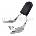 Httmt Mt143 Ss001-sa- Chrome Skull Backrest Sissy Bar Compatible With Magna Vf250 1995-2006 Vf750 1994-2003