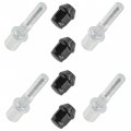 Caltric Front And Rear Wheel Nut Bolts Compatible With Can-am Renegade 570 Efi 2018 Qty 4