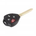 X Autohaux Car Keyless Remote Flip Key Fob 314mhz Gq4-29t For Toyota Corolla 2010-2012