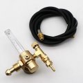 Kipa Argon Flowmeters Regulator With Gas Hose Welding Cga580 Miller Lincoln Mig Tig Co2 Mixed Accurate Gauge 0 To 4000 Psi