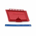 Polaris Ranger Glovebox Cover Solar Red Genuine Oem Part 5437578-342 Qty 1