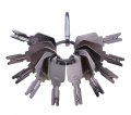 Jeenda 10 Forklift Key For Clark Yale Hyster Komatsu Gradall Gehl Crown New Holland Caterpillar Jlg Daewoo More 166 6t-2663