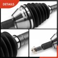 A-premium Pair 2 Front Cv Axle Shaft Assembly Compatible With Chrysler Town Country Lx 2008-2010 Dodge Grand Caravan V6 3 3l