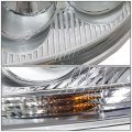 Chrome Housing Headlight Head Lamps Tool Kit Compatible With Vw Jetta Rabblit 05-10