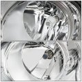 Chrome Housing Headlight Head Lamps Tool Kit Compatible With Vw Jetta Rabblit 05-10
