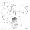 Polaris Ranger Alternator Harness Genuine Oem Part Qty 1