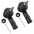 Boxi 4pcs Front Lower Ball Joints Outer Tie Rods Fit For Hyundai Elantra Tiburon Accent 1996-2008 Kia Spectra Spectra5 