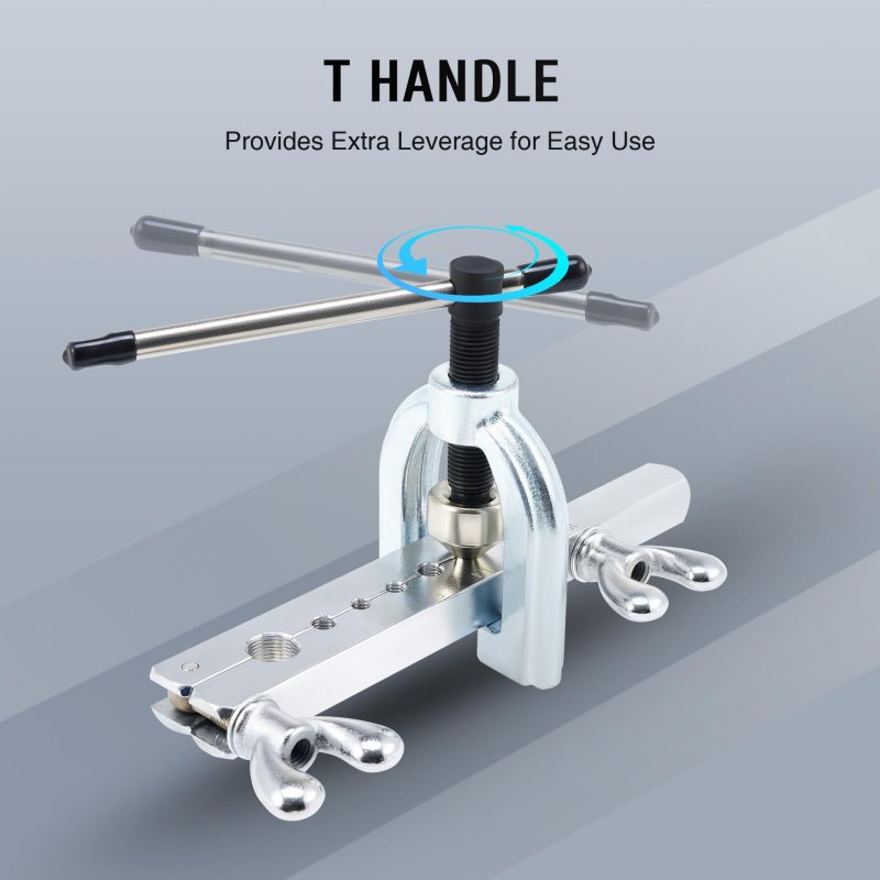 Omt Flaring Tool Set With Tubing Cutter Deburring Bar 4 7 Mm 5mm 6mm 1 8mm0mm And 1 2 Adapters Kit For Single Double Bubble