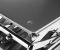 150 X 150mm Stainless Steel Lab Stand Table Scissor Lift Laboratory Jiffy Jack