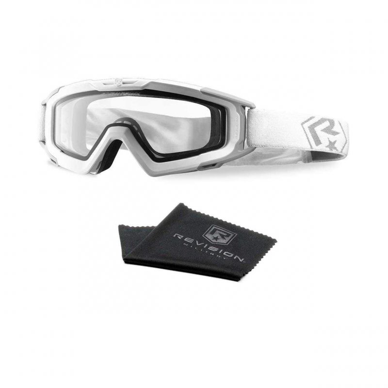 Revision Military Snowhawk Basic Goggle System Clear White One Size