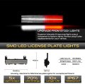 Full Led Chrome Rear Side Marker Light For Chevrolet Corvette C4 Driver-left Passenger-right Sides Easy Installation 2-pieces
