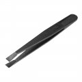 Plastic Anti-static Tweezers Precision Slant Flat Tip For Jewelry Craft Diy Beauty Electronics Repair Tool Black 93301 