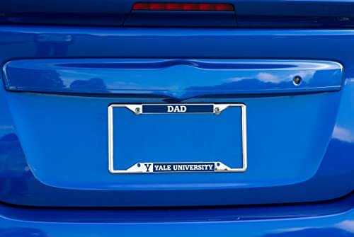 Desert Cactus Yale University Metal License Plate Frame For Front Or Back Of Car Officially Licensed Dad