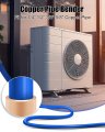 4pcs 4m Ac Copper Pipe Bender Kit Air Conditioning Tubing Extension For 1 4 In 3 8 2 5 With Built Bending Strip