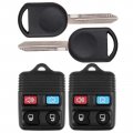 Aintier 2x Keyless Entry Remote Fob Ignition Key Ford Edge Escape Expedition Explorer Focus Fusion For Mustang 1998-2016